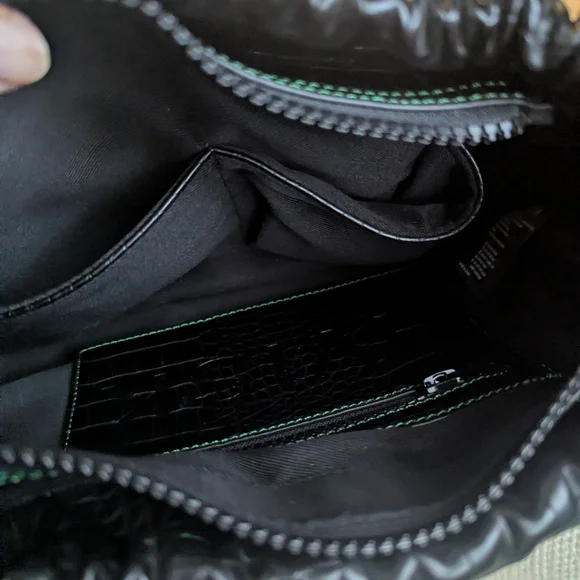 HVISK Arcadia Vegan Leather Bag With Black Croc Design - Picture 11 of 11